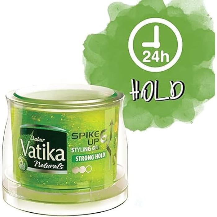 Vatika Menz Spike Up Hair Styling Gel (250mL) | Natural Lemon and Olive Extracts | Unbeatable Strong Hold | Natural Shine Finish for Hair - (2 Pack) - Image 4